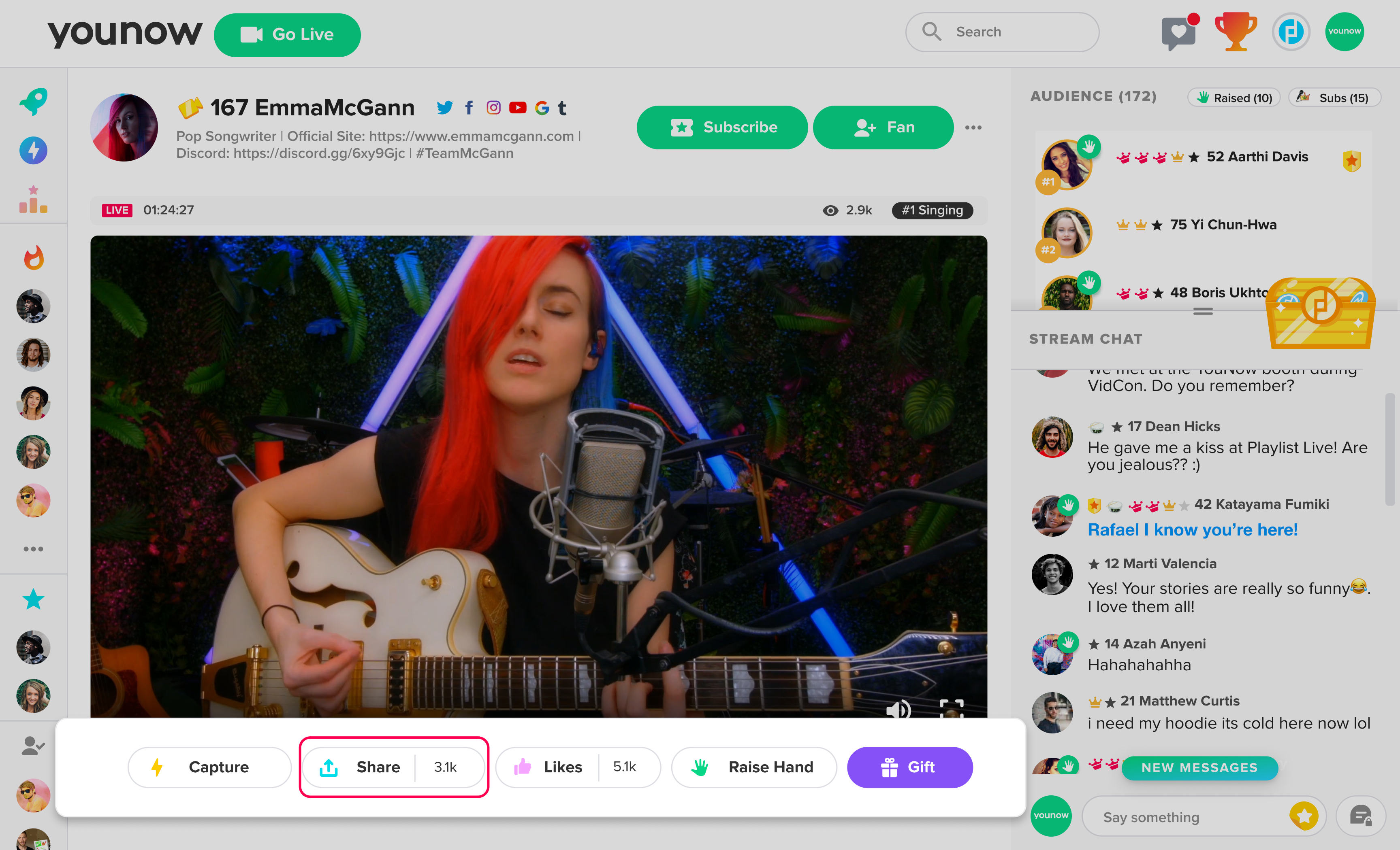 Going Live – YouNow Support